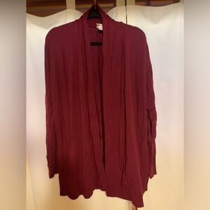 A-New-Day burgundy cardigan -XXL